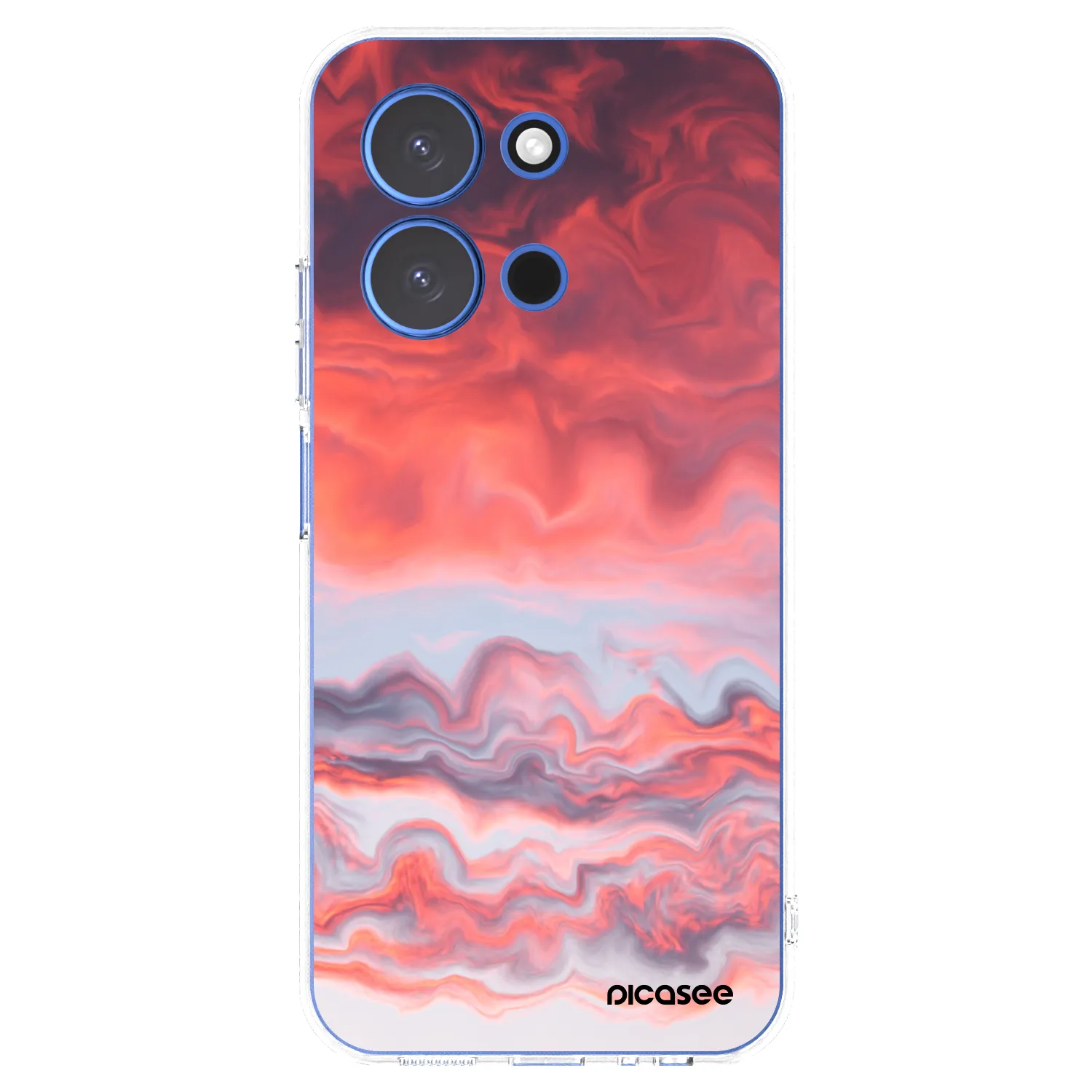 Picasee διαφανής θήκη σιλικόνης Xiaomi Redmi 15C 4G - Sunset