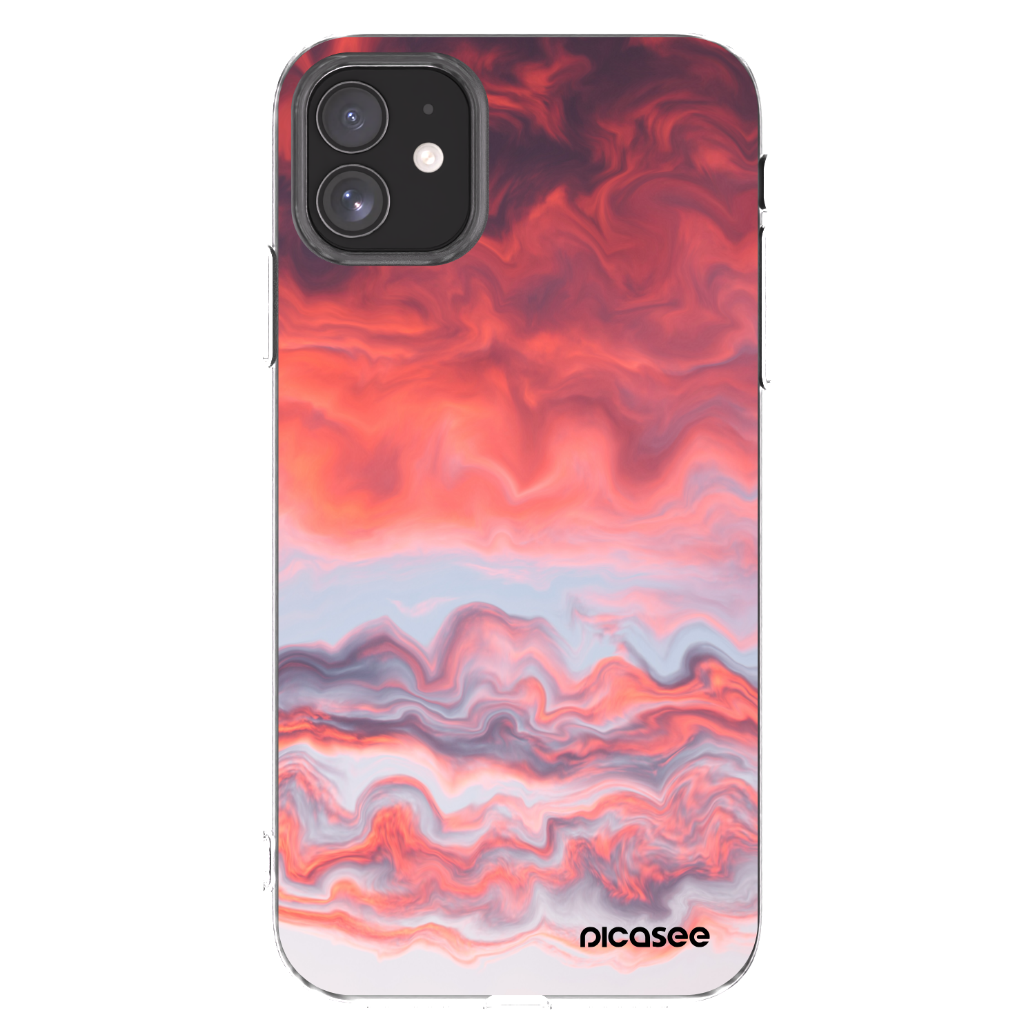 Picasee διαφανής θήκη σιλικόνης Apple iPhone 11 - Sunset