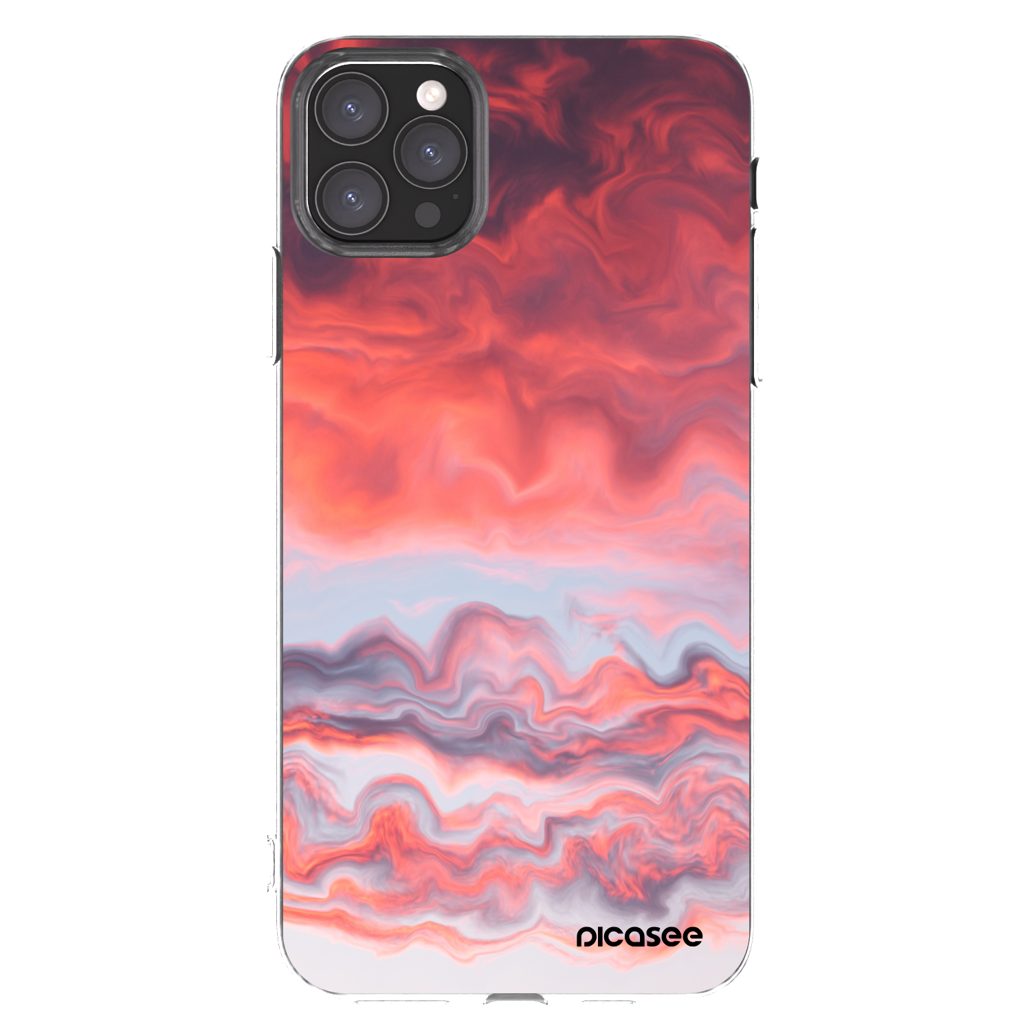 Picasee διαφανής θήκη σιλικόνης Apple iPhone 11 Pro Max - Sunset