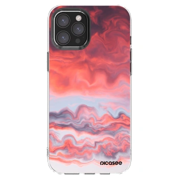 Picasee διαφανής θήκη σιλικόνης Apple iPhone 12 Pro Max - Sunset