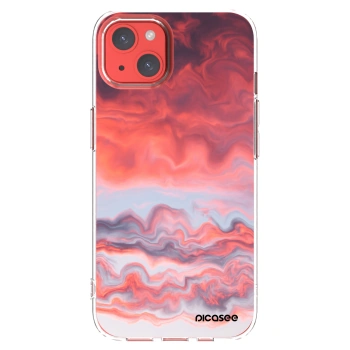 Picasee διαφανής θήκη σιλικόνης Apple iPhone 13 - Sunset