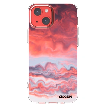 Picasee διαφανής θήκη σιλικόνης Apple iPhone 13 mini - Sunset