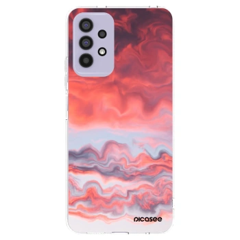 Picasee διαφανής θήκη σιλικόνης Samsung Galaxy A32 4G SM-A325F - Sunset