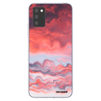 Picasee διαφανής θήκη σιλικόνης Samsung Galaxy A02s A025G - Sunset