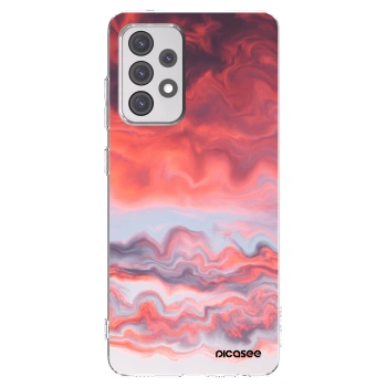 Picasee διαφανής θήκη σιλικόνης Samsung Galaxy A52s 5G A528B - Sunset