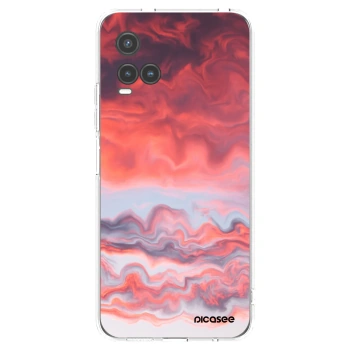 Picasee διαφανής θήκη σιλικόνης Vivo Y33s - Sunset