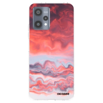 Picasee διαφανής θήκη σιλικόνης Realme 9 Pro 5G - Sunset