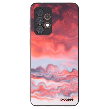 Picasee Μαύρη θήκη σιλικόνης για Samsung Galaxy A33 5G A336 - Sunset
