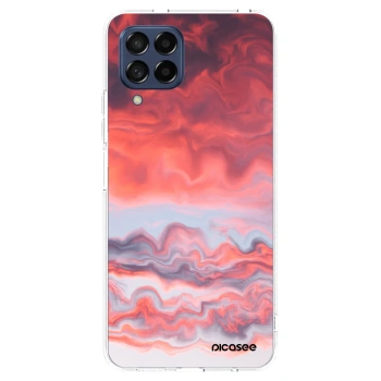 Picasee διαφανής θήκη σιλικόνης Samsung Galaxy M53 5G - Sunset