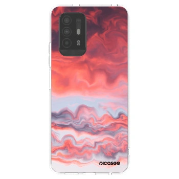 Picasee διαφανής θήκη σιλικόνης OPPO A94 5G - Sunset