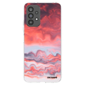 Picasee διαφανής θήκη σιλικόνης Samsung Galaxy A73 5G - Sunset