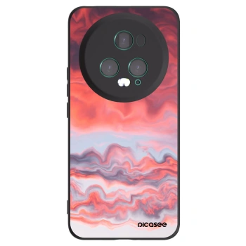 Picasee Μαύρη θήκη σιλικόνης για Honor Magic5 Pro - Sunset