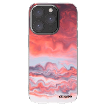 Picasee διαφανής θήκη σιλικόνης Apple iPhone 15 Pro - Sunset