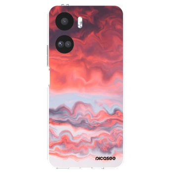 Picasee διαφανής θήκη σιλικόνης Honor 90 Lite 5G - Sunset