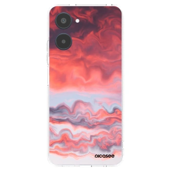 Picasee διαφανής θήκη σιλικόνης Realme 10 4G - Sunset
