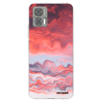 Picasee διαφανής θήκη σιλικόνης Motorola Edge 30 Neo - Sunset