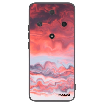 Picasee Μαύρη θήκη σιλικόνης για Honor Magic6 Lite 5G - Sunset