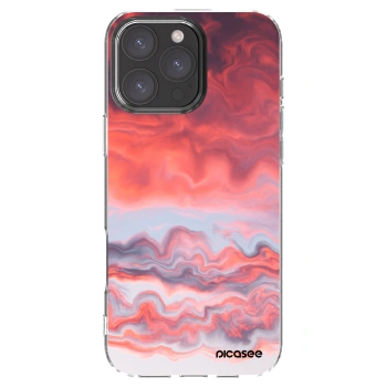 Picasee διαφανής θήκη σιλικόνης Apple iPhone 16 Pro Max - Sunset
