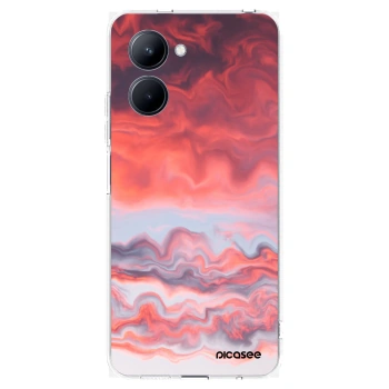 Picasee διαφανής θήκη σιλικόνης Realme C33 (2023) - Sunset