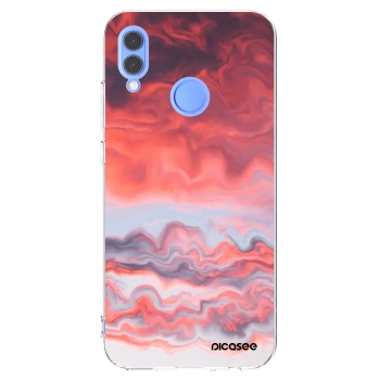 Picasee διαφανής θήκη σιλικόνης Honor 10 Lite - Sunset