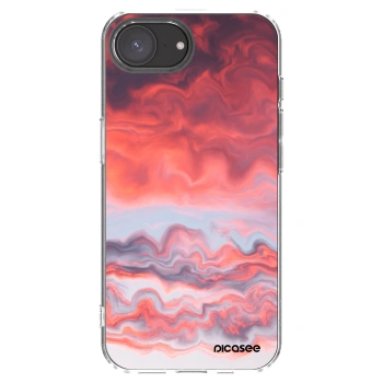 Picasee διαφανής θήκη σιλικόνης Apple iPhone 16e - Sunset