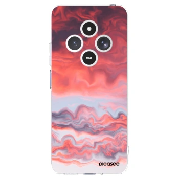Picasee διαφανής θήκη σιλικόνης Xiaomi Redmi 14C - Sunset