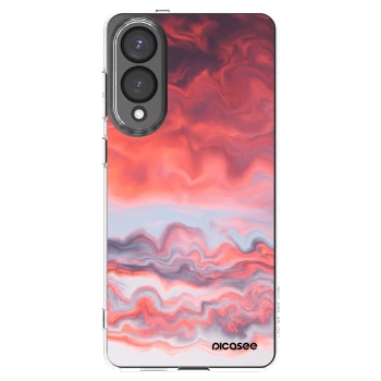 Picasee διαφανής θήκη σιλικόνης Samsung Galaxy S25 Edge 5G - Sunset