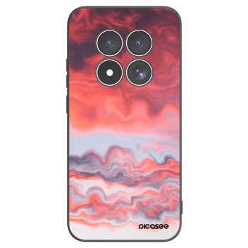 Picasee Μαύρη θήκη σιλικόνης για Xiaomi Redmi Note 15 Pro 4G - Sunset