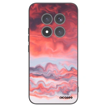 Picasee Μαύρη θήκη σιλικόνης για Xiaomi Redmi Note 15 Pro+ - Sunset