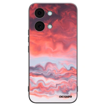 Picasee Μαύρη θήκη σιλικόνης για Xiaomi Poco X8 Pro Max - Sunset