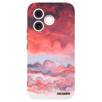Picasee Μαύρη θήκη σιλικόνης για Honor 600 Lite - Sunset