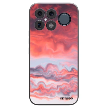 Picasee Μαύρη θήκη σιλικόνης για Xiaomi Poco F8 Ultra - Sunset