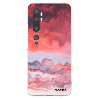 Picasee διαφανής θήκη σιλικόνης Xiaomi Mi Note 10 (Pro) - Sunset