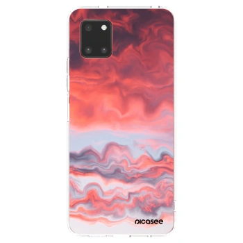 Picasee διαφανής θήκη σιλικόνης Samsung Galaxy Note 10 Lite N770F - Sunset