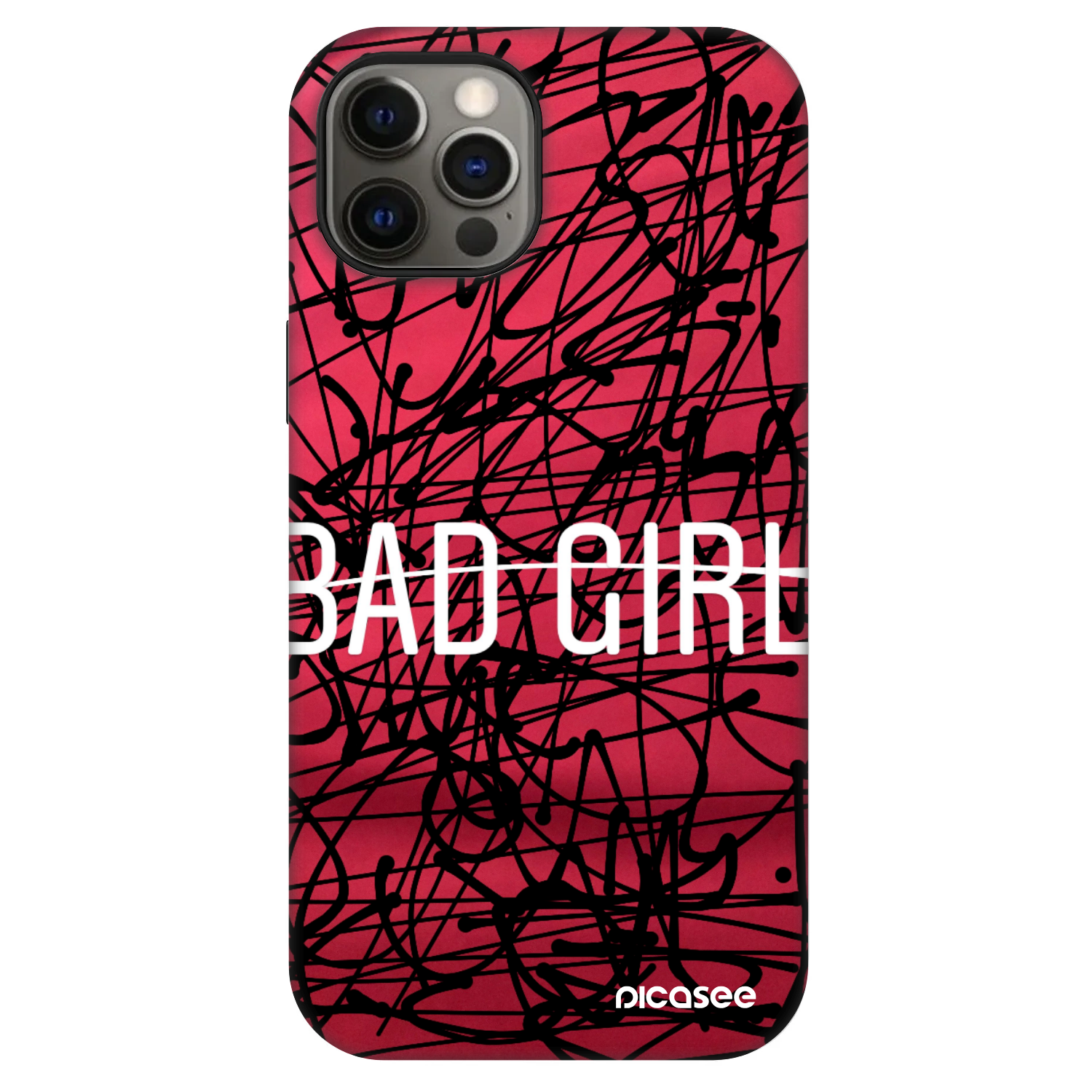 Picasee Fashion Case MagSafe για Apple iPhone 12 Pro - Bad girl