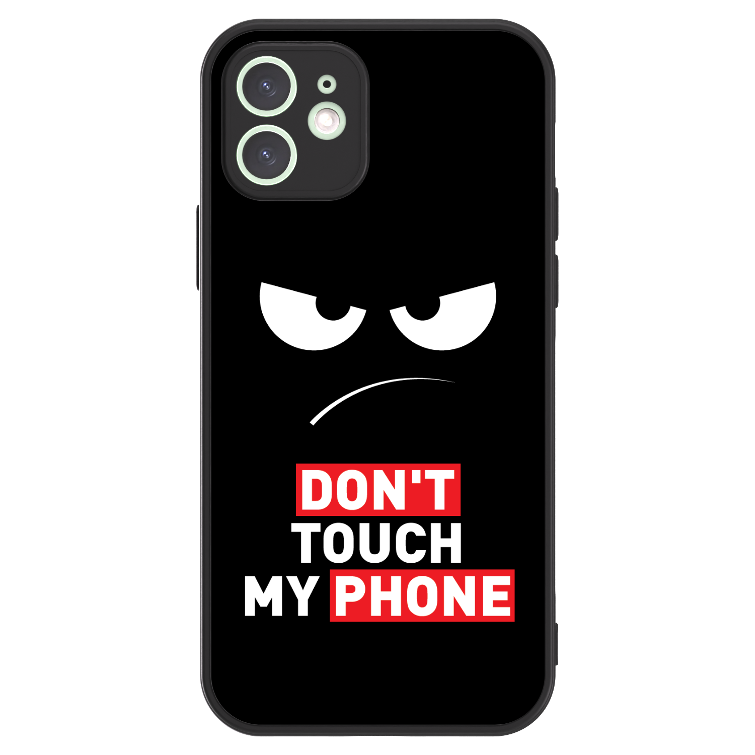 Picasee ULTIMATE CASE για Apple iPhone 12 - Angry Eyes - Transparent