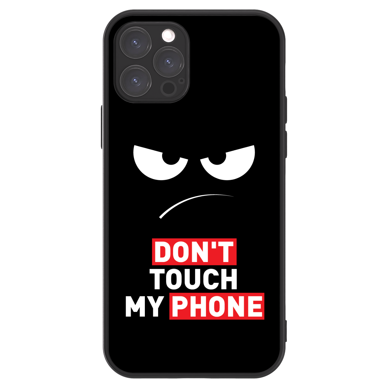 Picasee ULTIMATE CASE για Apple iPhone 12 Pro - Angry Eyes - Transparent