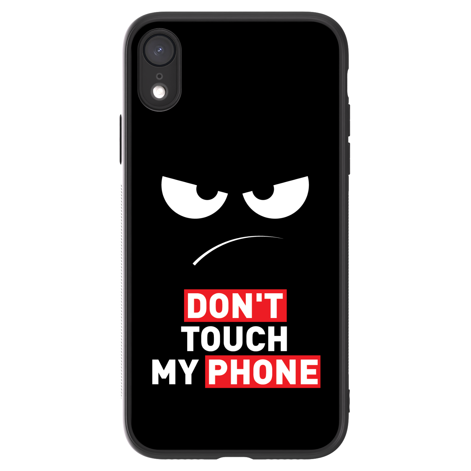 Picasee ULTIMATE CASE για Apple iPhone XR - Angry Eyes - Transparent