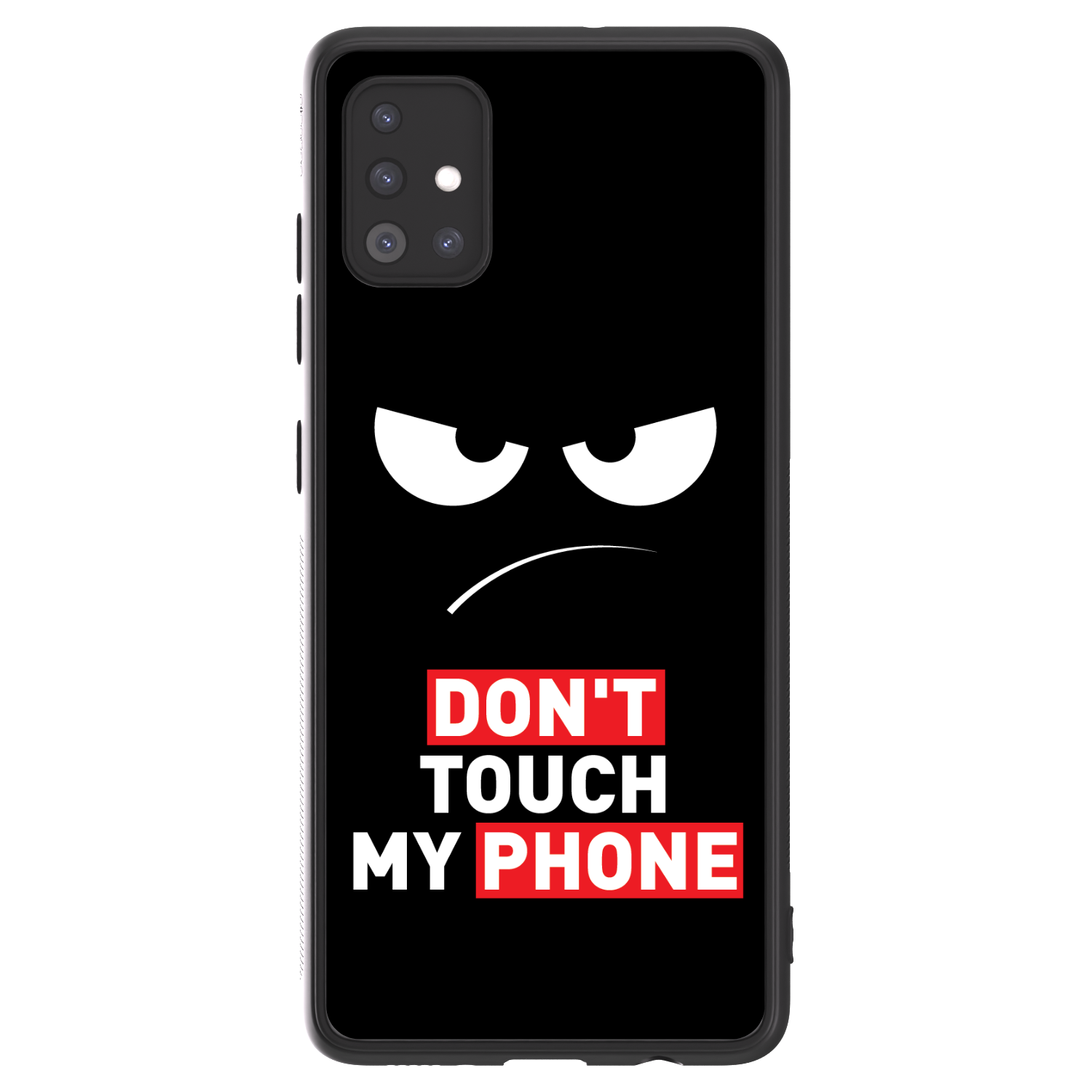 Picasee ULTIMATE CASE για Samsung Galaxy A51 A515F - Angry Eyes - Transparent