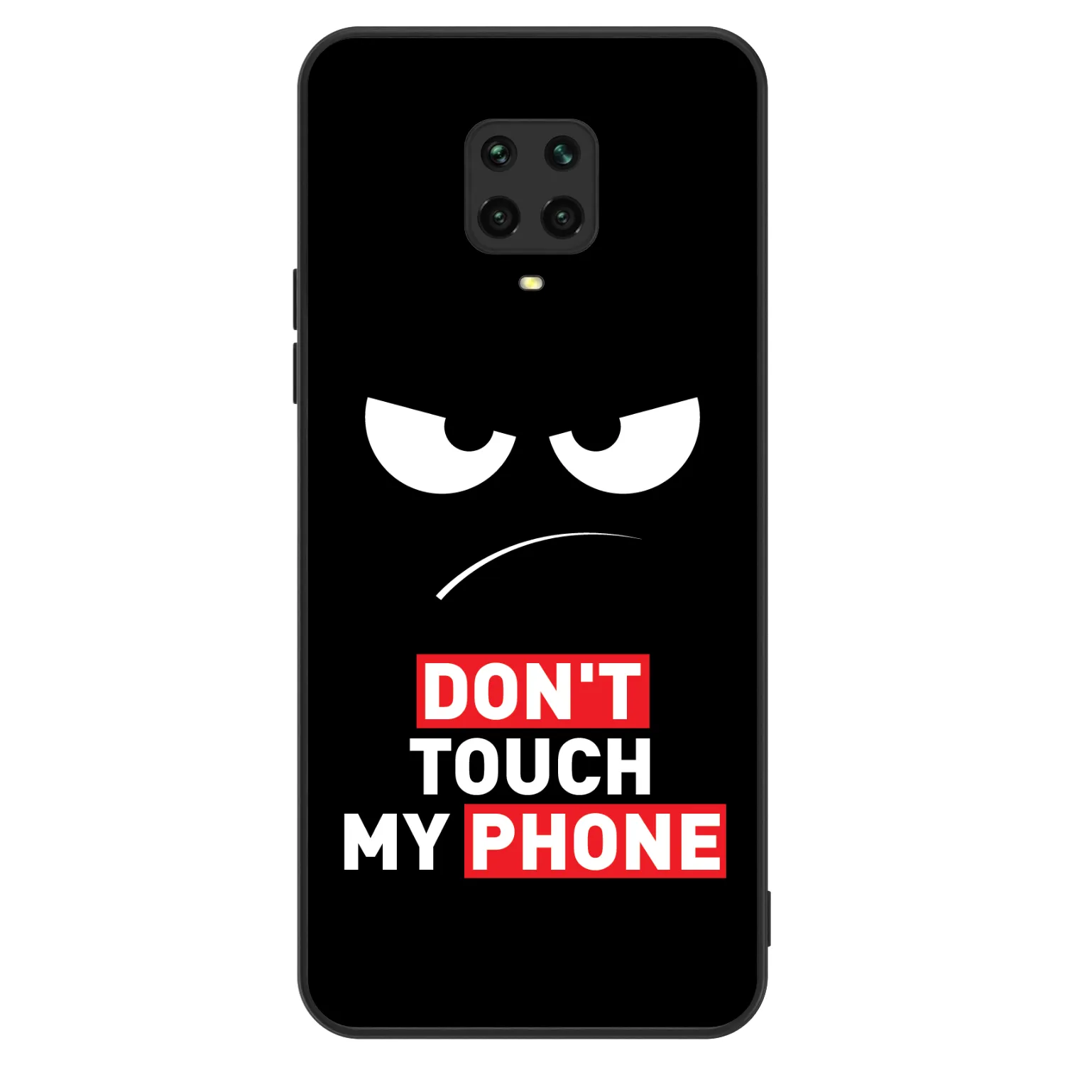 Picasee ULTIMATE CASE για Xiaomi Redmi Note 9 Pro - Angry Eyes - Transparent