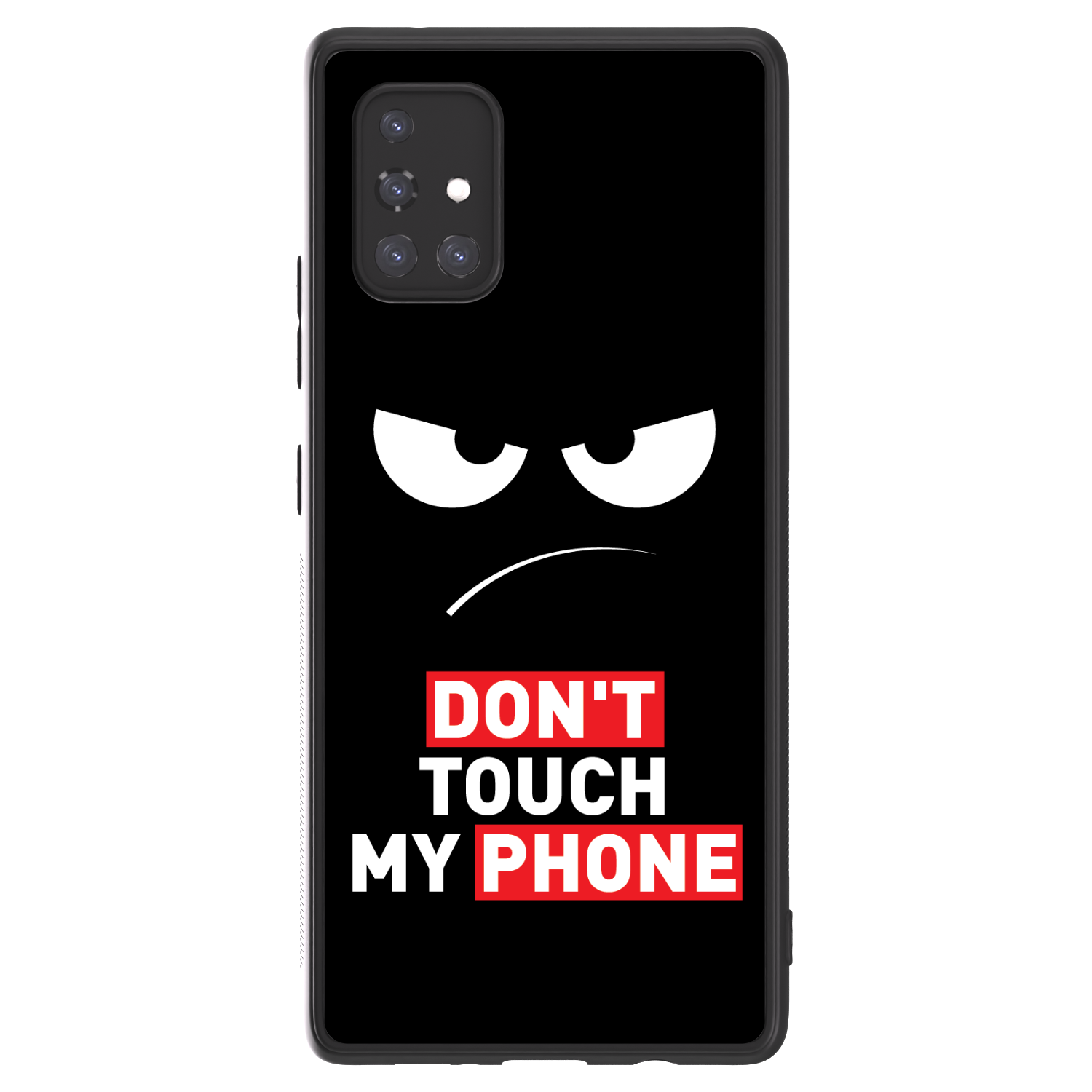 Picasee ULTIMATE CASE για Samsung Galaxy A71 A715F - Angry Eyes - Transparent