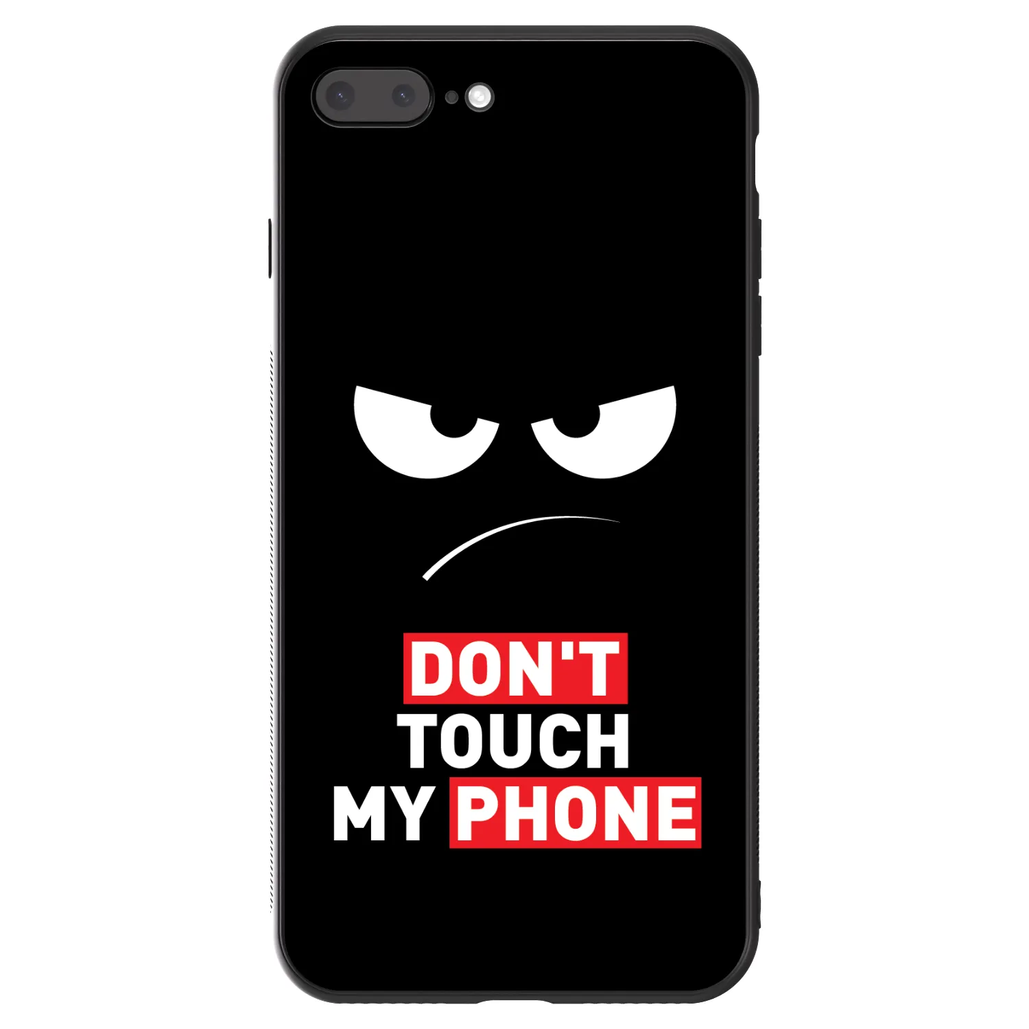 Picasee ULTIMATE CASE για Apple iPhone 7 Plus - Angry Eyes - Transparent