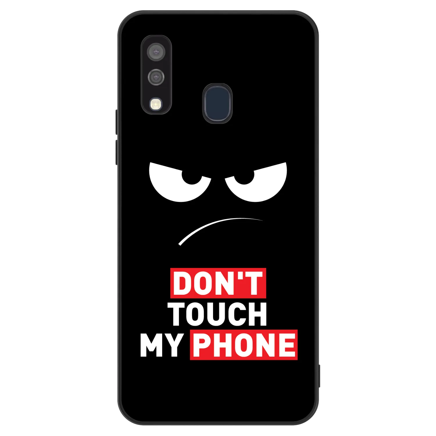Picasee ULTIMATE CASE για Samsung Galaxy A40 A405F - Angry Eyes - Transparent