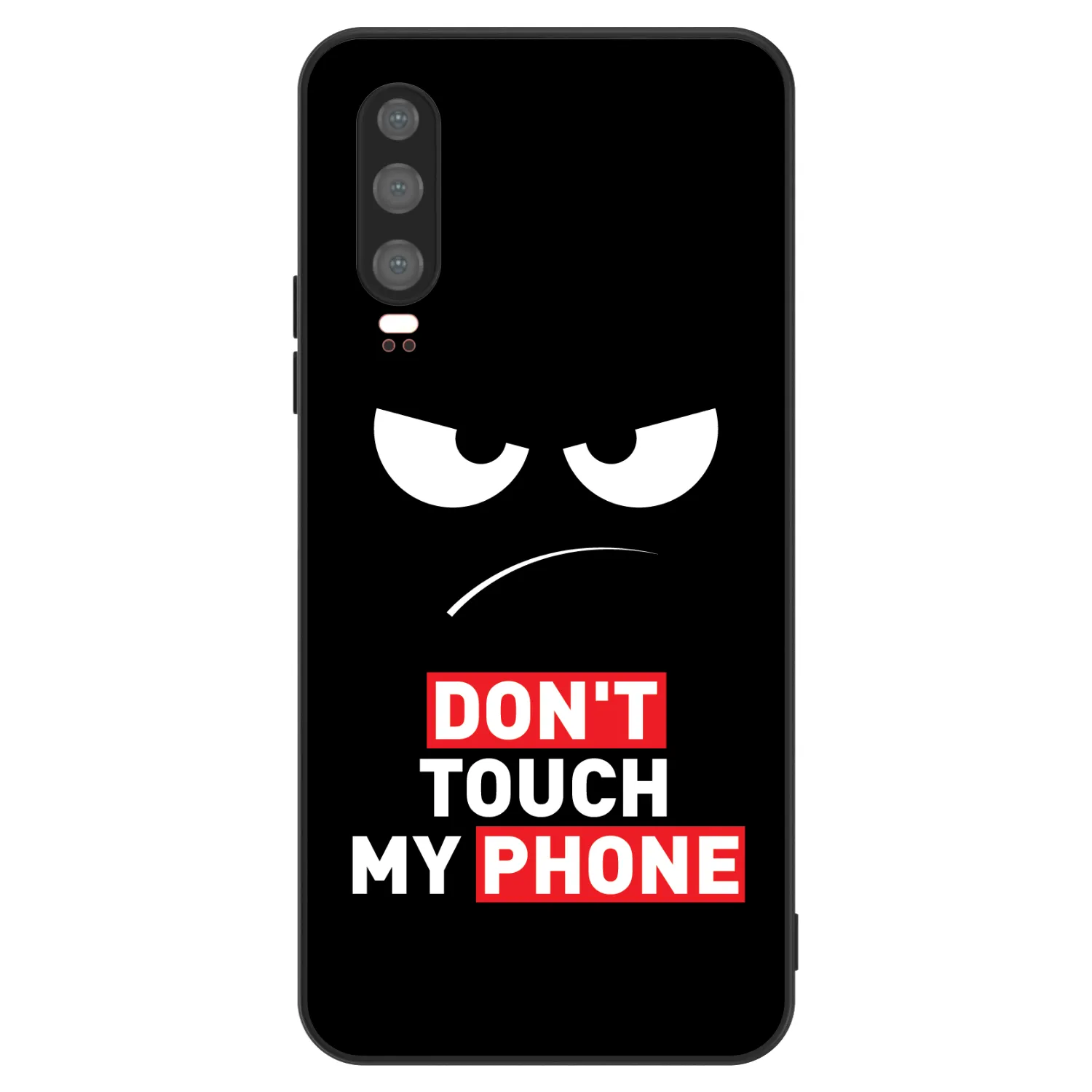 Picasee ULTIMATE CASE για Huawei P30 - Angry Eyes - Transparent