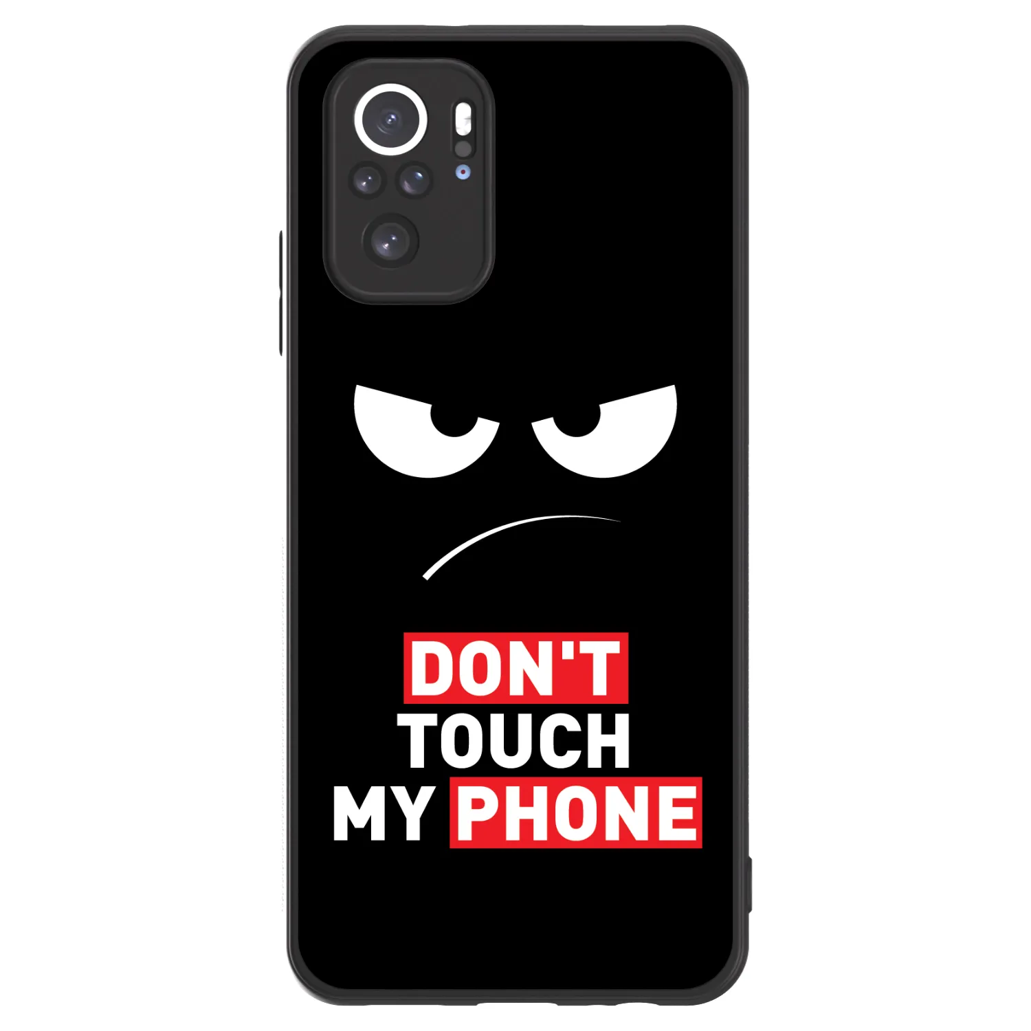 Picasee ULTIMATE CASE για Xiaomi Redmi Note 10 - Angry Eyes - Transparent