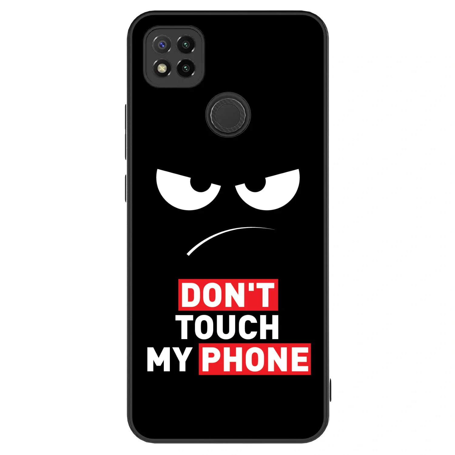 Picasee ULTIMATE CASE για Xiaomi Redmi 9C - Angry Eyes - Transparent