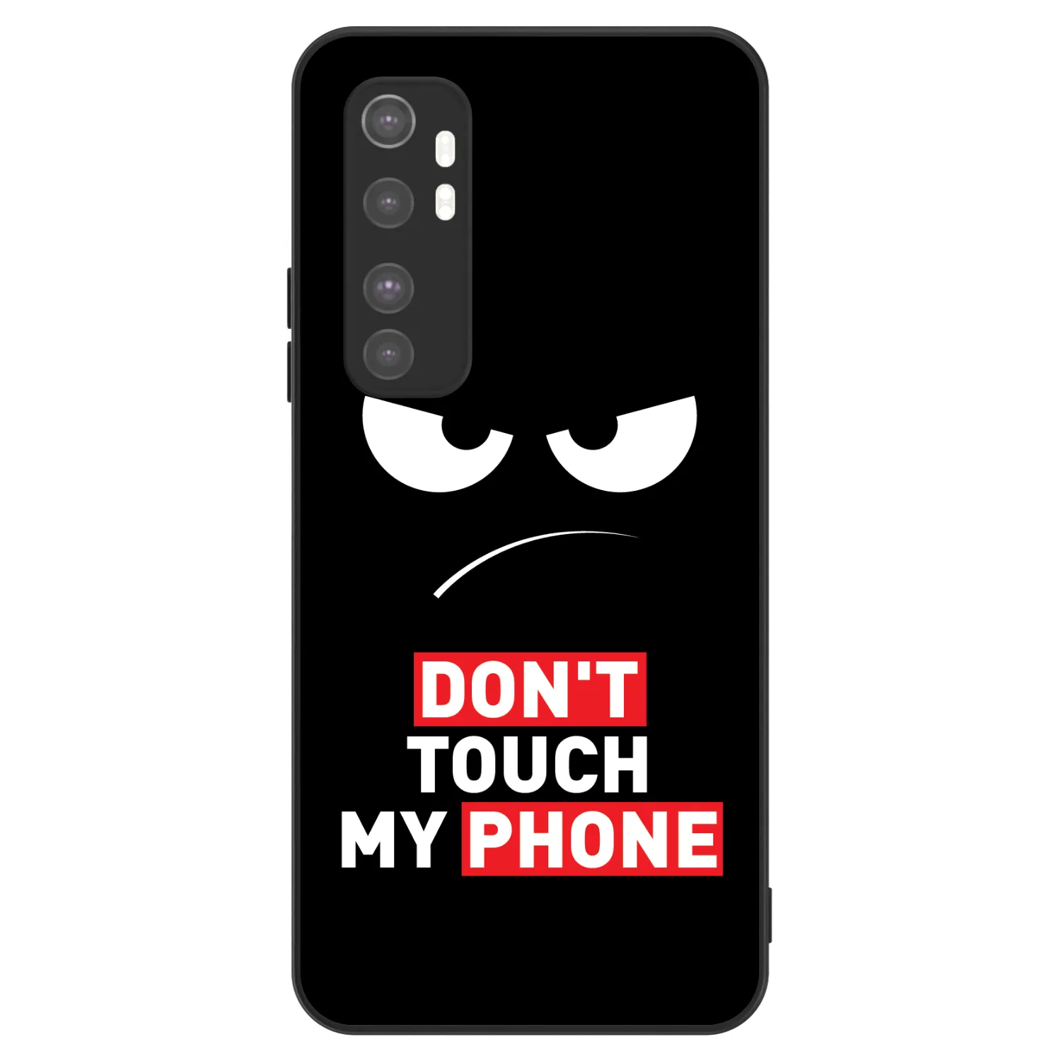 Picasee ULTIMATE CASE για Xiaomi Mi Note 10 Lite - Angry Eyes - Transparent