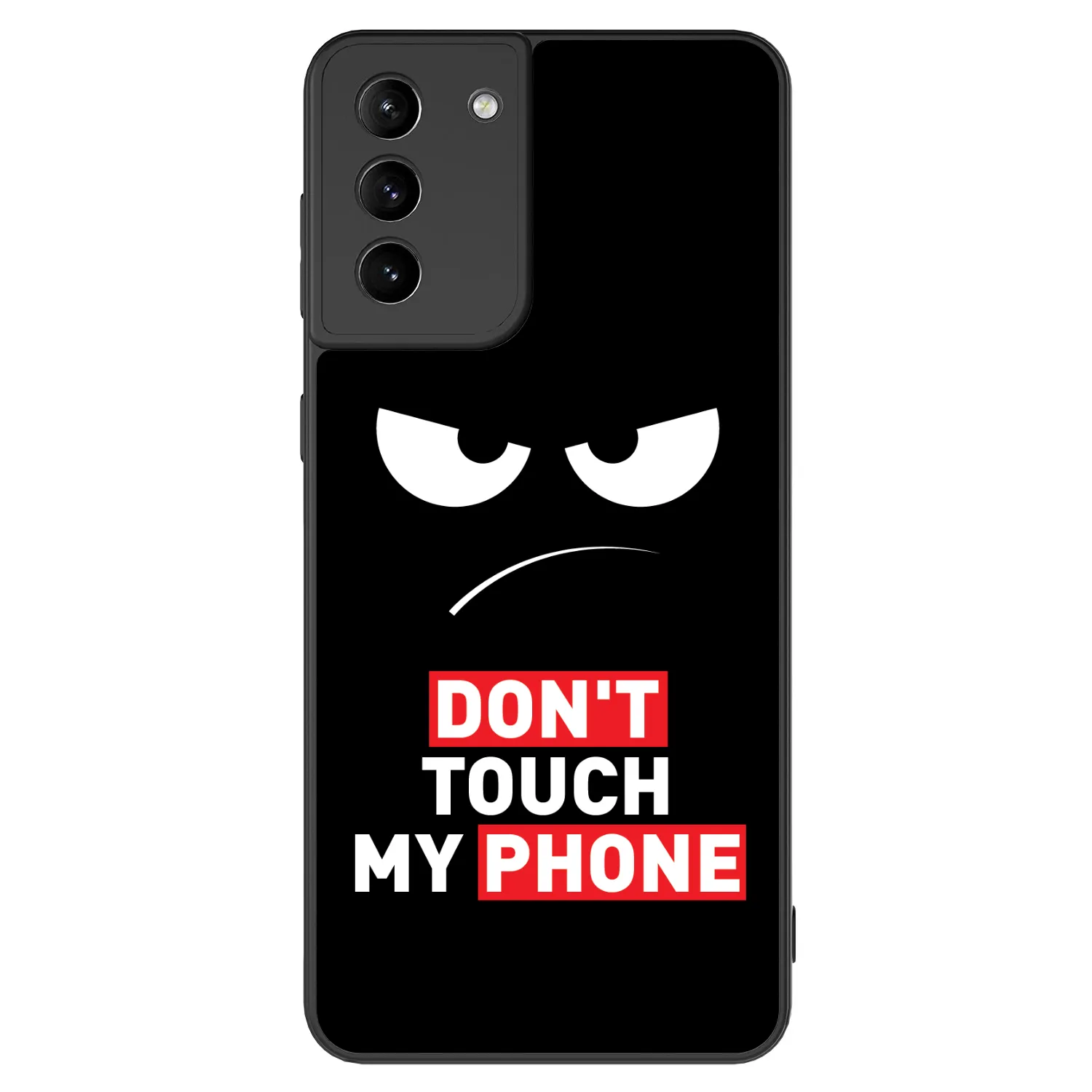 Picasee ULTIMATE CASE για Samsung Galaxy S21+ 5G G996F - Angry Eyes - Transparent