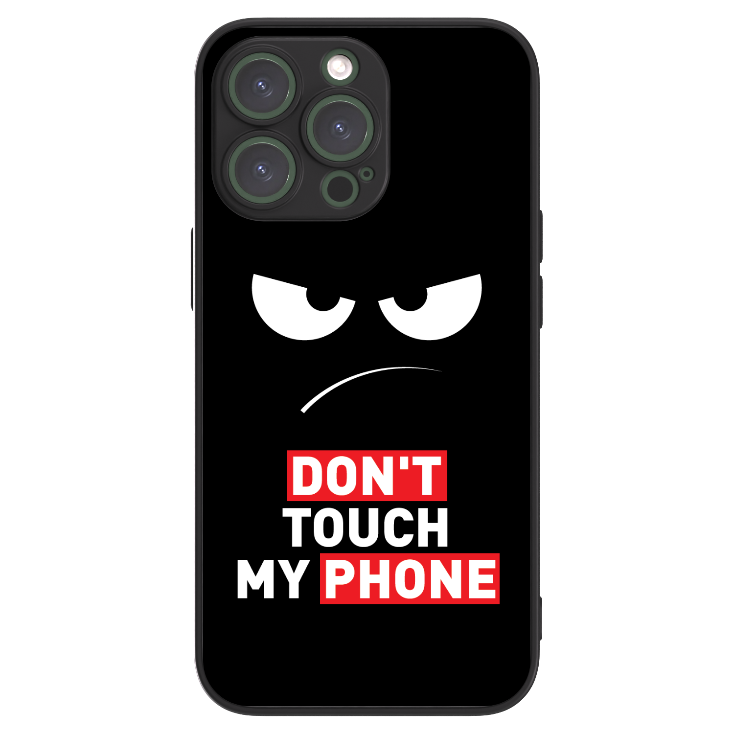 Picasee ULTIMATE CASE για Apple iPhone 13 Pro - Angry Eyes - Transparent