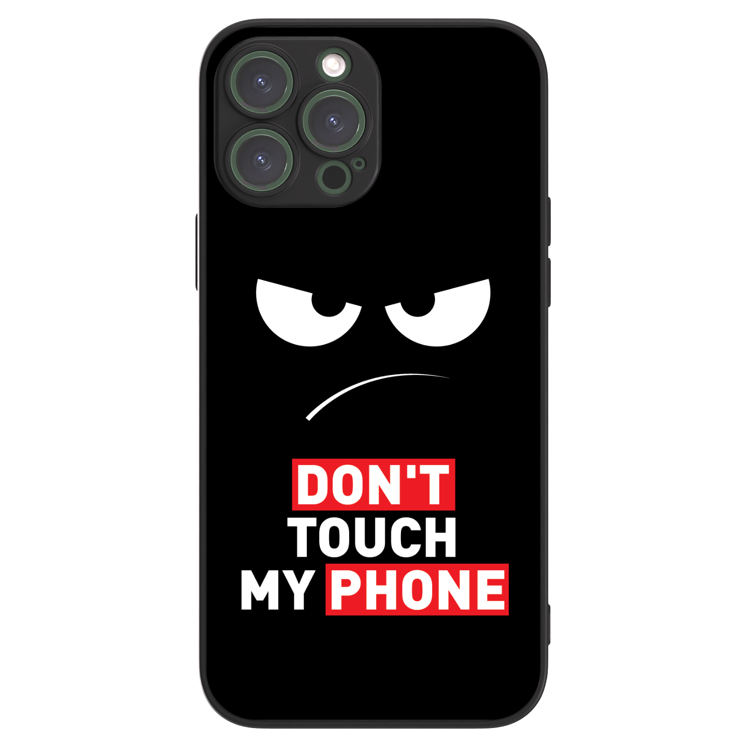 Picasee ULTIMATE CASE για Apple iPhone 13 Pro Max - Angry Eyes - Transparent